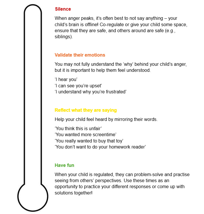 Anger Regulation Temperature Guide